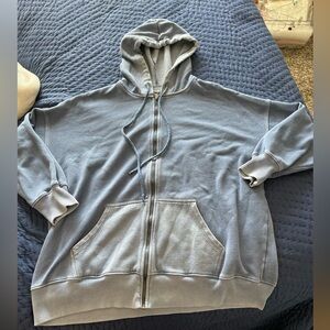 Aerie Zip Front Sweatshirt